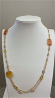 Collana Sovrani Donna in Ottone Zircone J11525 - J11525